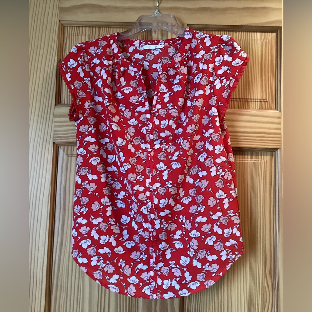 Fun2fun Zahari split neck blouse - Small